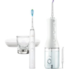 Sonicare Philips Sonicare Cordless Power Flosser DiamondClean 9000 mutes dobuma irrigators, balts - HX3886/41