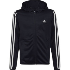 Adidas Sweatshirt adidas 3S FZ HD Jr HE9339 (152 cm)