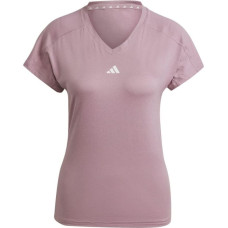 Adidas Aeroready Train Essentials Minimal Branding V-Neck Tee W HZ5662 (XS)