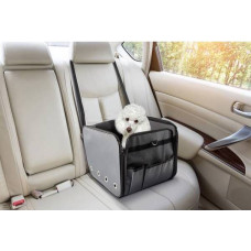 Record Auto sēdeklis suņiem Pet Car Seat 36x36x24cm grey