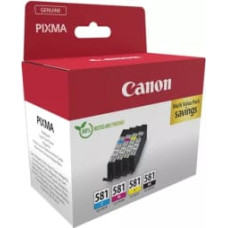 Canon Tintes kasete Canon CLI-581 Multipack Black/Cyan/Magenta/Yellow