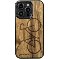 Bewood Bike Limba Case for iPhone 15 Pro - Light Brown