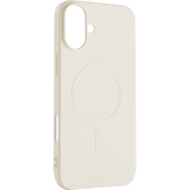 Hurtel Liquid Silicone Case MagSafe for iPhone 16 - beige