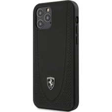 Ferrari FEOGOHCP12MBK iPhone 12/12 Pro 6.1" black/black hardcase Off Track Perforated