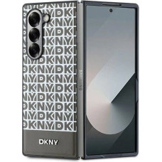 Dkny Repeat Pattern Bottom Stripe Case for Samsung Galaxy Z Fold 6 - Brown