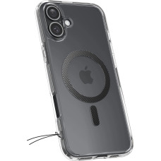 Spigen Ultra Hybrid MagSafe Carbon Fiber na iPhone 16 - ciemnoszare