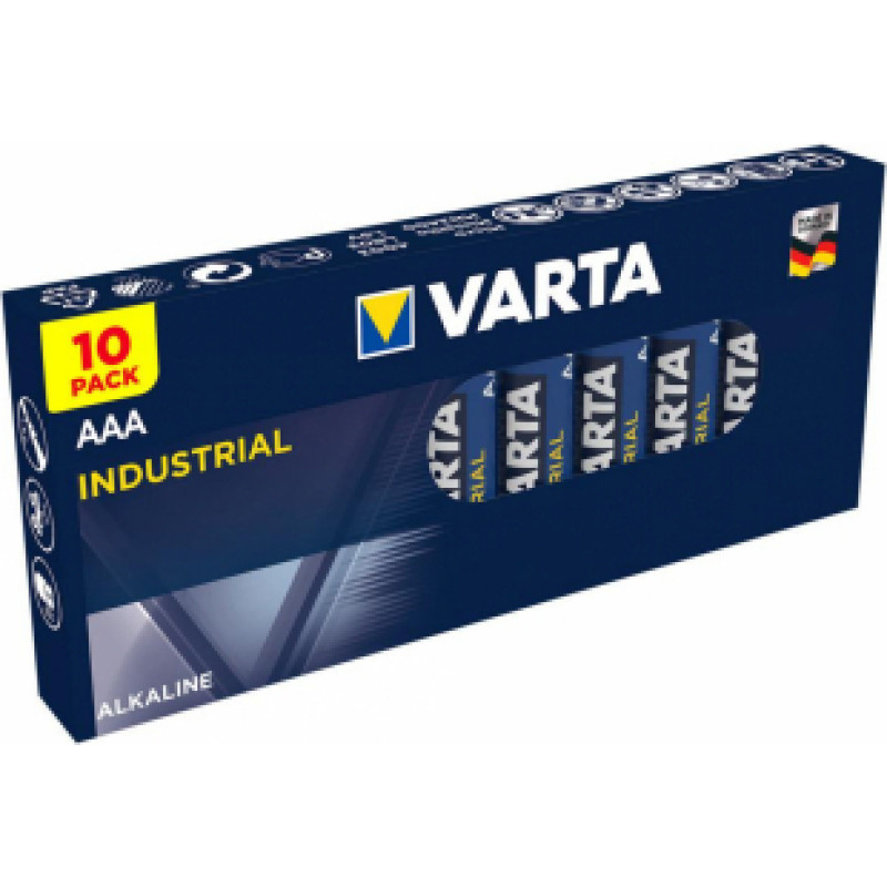 Varta Industrial PRO AAA LR03 10 pack