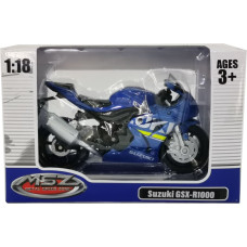 MSZ Miniatūrais modelis - SUZUKI GSR-R1000, mērogs 1:18