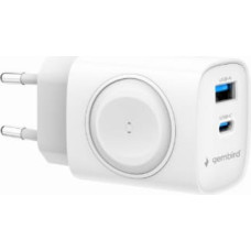 Gembird Lādētājs Gembird 2-in-1 White 20W + Apple Watch