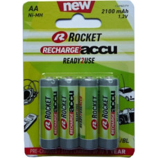 Rocket Precharged HR6 2100MAH ALWAYS READY Blistera iepakojumā 4gb.