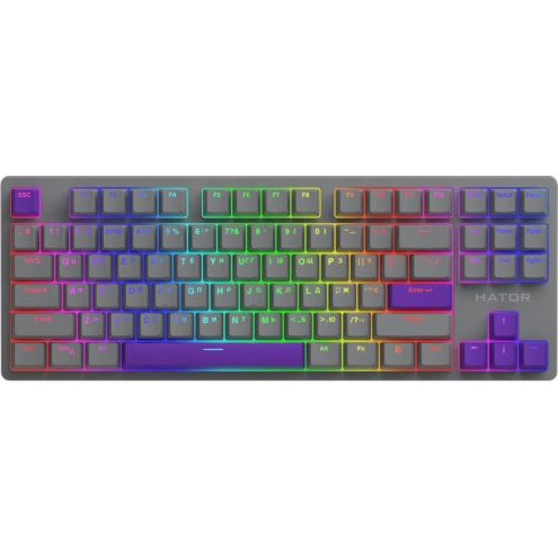 Hator HTK-526 Rockfall 2 Mecha TKL Autograph edition Spēļu klaviatūra EN/UA/RU