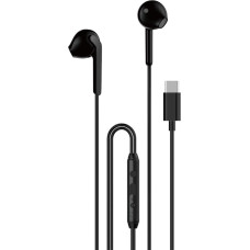 Dudao X3C in-ear wired USB-C headphones 1.2m - black