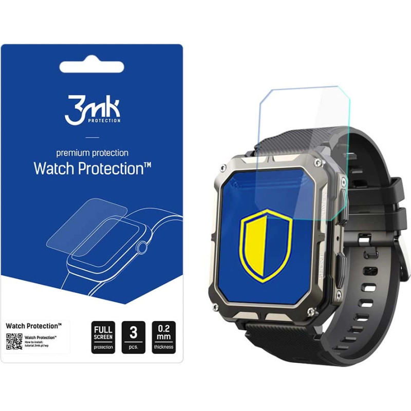 3Mk Protection 3mk Watch Protection™ v. FlexibleGlass hybrid glass on Cubot C20 Pro