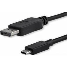 Brackton Kabelis Brackton DisplayPort Male - USB Type-C Male 1m 4K