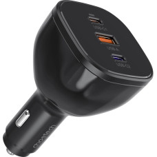 Choetech TC0024 car charger 160W 2x USB-C PD 3.1 1x USB-A - black