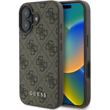 Guess 4G Classic iPhone 16 Plus Case - Brown