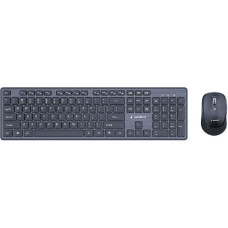 Gembird KEYBOARD +MOUSE WRL ENG/DESKTOP BK KBS-WCH-04 GEMBIRD