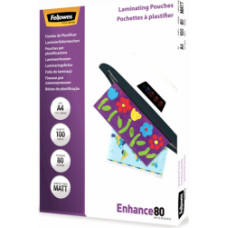 Fellowes Laminēšanas plēve Fellowes A4 80 Micron - Matt Laminating Pouches (100 pack)