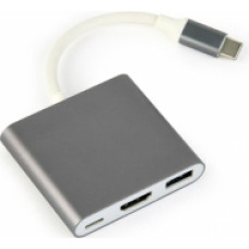 Gembird USB type-C multi-adapter (USB type C; USB 3.0, HDMI)