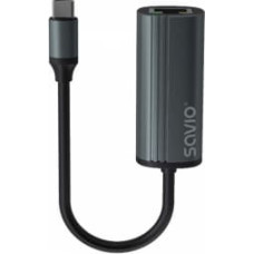 Savio Adapteris Savio USB-C 3.1 Gen 1 - RJ-45 Gigabit Ethernet