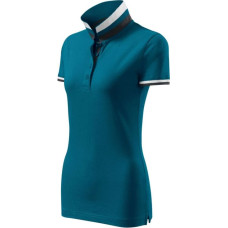 Malfini Collar Up polo shirt W MLI-25793 petrol blue (2XL)