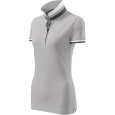 Malfini Collar Up W MLI-257A4 silver gray polo shirt (L)