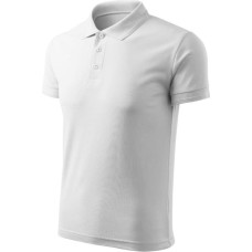 Malfini Pique Polo Free M MLI-F0300 polo shirt, white (S)