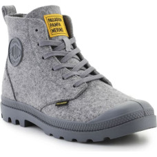 Palladium Pampa Hi Merino shoes 74377-027-M Gray (EU 37)