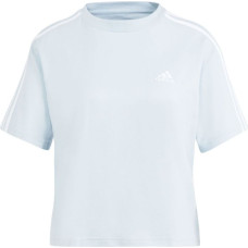 Adidas Essentials 3-Stripes Single Jersey Crop Top W IS1568 (L)