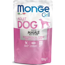 Monge Grill Pouch Pork 100 g - konservi suņiem