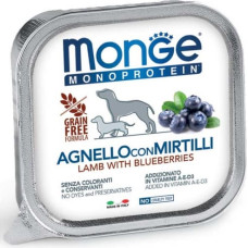 Monge Monoproteinic Fruits Pate lamb with blueberries 150 g - konservi suņiem