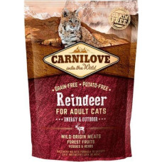 Carnilove Reindeer Adult Cat Energy & Outdoor 0,4 kg barība kaķiem