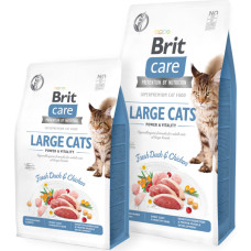 Brit Care Cat GF Large cats Power & Vitality 7 kg barība kaķiem