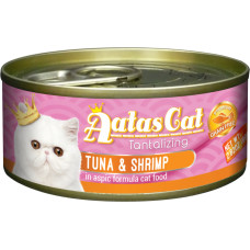 Aatas Cat Tantalizing Tuna&Shrimp 80g - konservi kaķiem