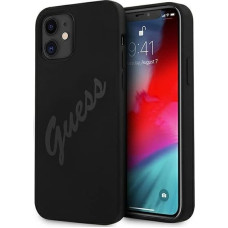 Guess GUHCP12SLSVSBK iPhone 12 mini 5.4" black/black hardcase Script Vintage