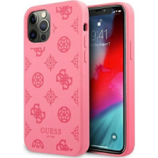 Guess GUHCP12LLSPEFU iPhone 12 Pro Max 6.7" fuchsia/fuchsia hard case Peony Collection