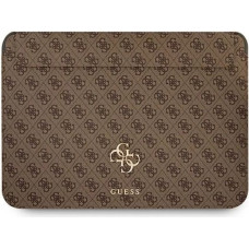 Guess 4G Big Logo case for a 13" laptop - brown