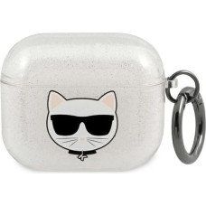 Karl Lagerfeld KLA3UCHGS AirPods 3 cover srebrny/silver Glitter Choupette