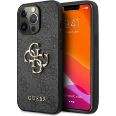 Guess GUHCP13X4GMGGR iPhone 13 Pro Max 6.7" grey/grey hardcase 4G Big Metal Logo