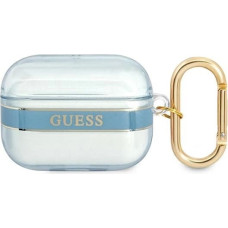 Guess GUAPHHTSB AirPods Pro cover blue/blue Strap Collection