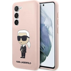 Karl Lagerfeld KLHCS23SSNIKBCP S23 S911 hardcase pink/pink Silicone Ikonik