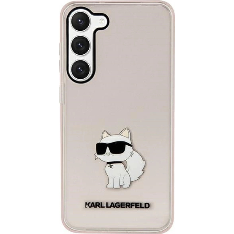 Karl Lagerfeld KLHCS23MHNCHTCP S23+ S916 pink/pink hardcase Ikonik Choupette