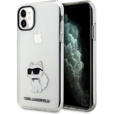 Karl Lagerfeld case for iPhone 11 / XR from the Ikonik Choupette series - transparent