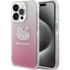 Hello Kitty IML Gradient Electrop Kitty Head case for iPhone 14 Pro Max - pink