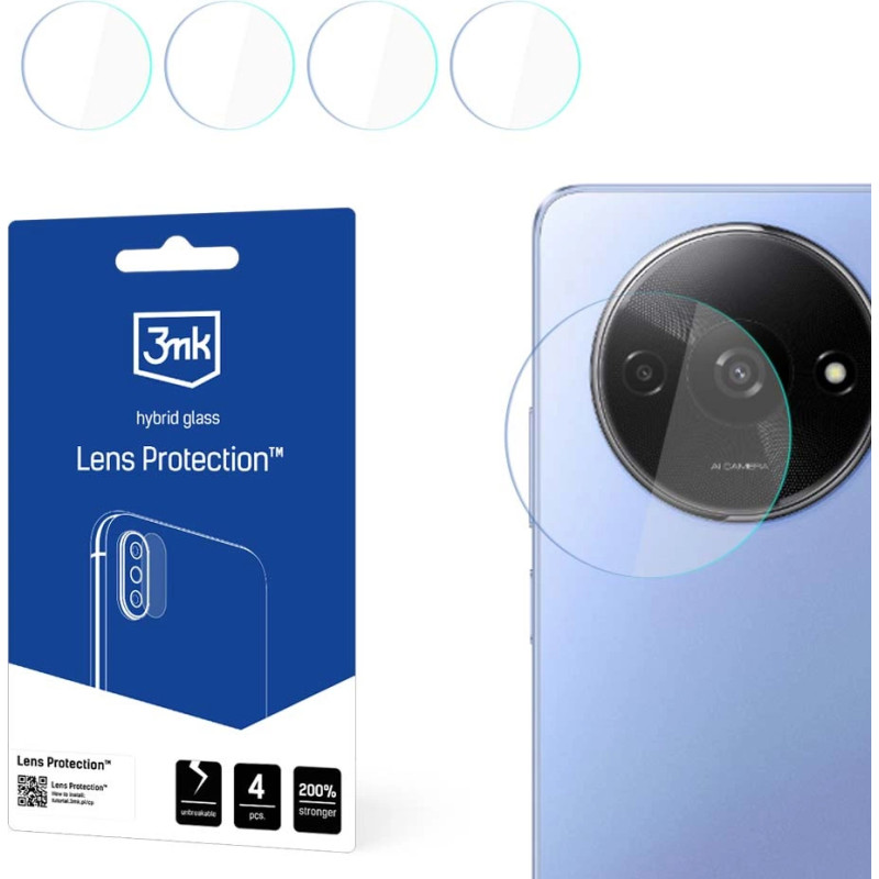 3Mk Protection 3mk Lens Protection™ hybrid camera glass for Xiaomi Redmi A3