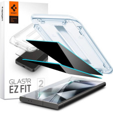 Spigen Glas.tR EZ Fit Privacy Tempered Glass for Samsung Galaxy S24 Ultra - 2 pcs.