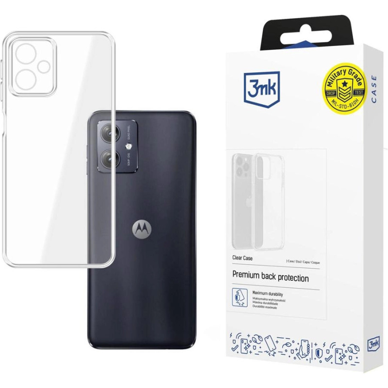 3Mk Protection 3mk Clear Case for Motorola Moto G54 - transparent