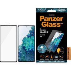 Panzerglass E2E Microfracture antibacterial glass for Samsung Galaxy S20 FE - with black frame