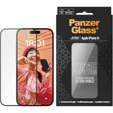 Panzerglass Ceramic Protection ceramic glass for iPhone 15 with positioner