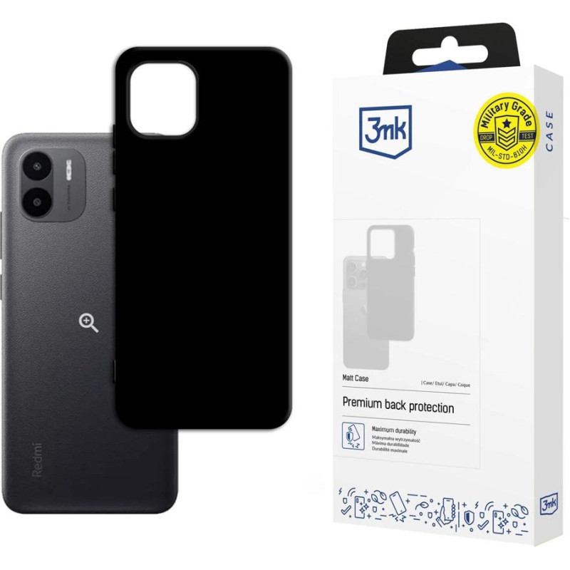 3Mk Protection 3mk Matt Case for Xiaomi Redmi A2 - Black